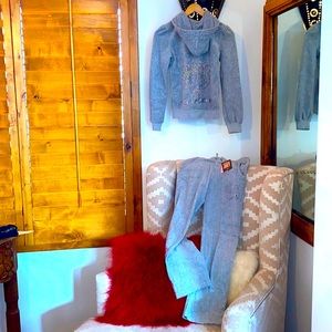 Juicy Couture NWT Youth 12 Terry Hoodie Track Suit